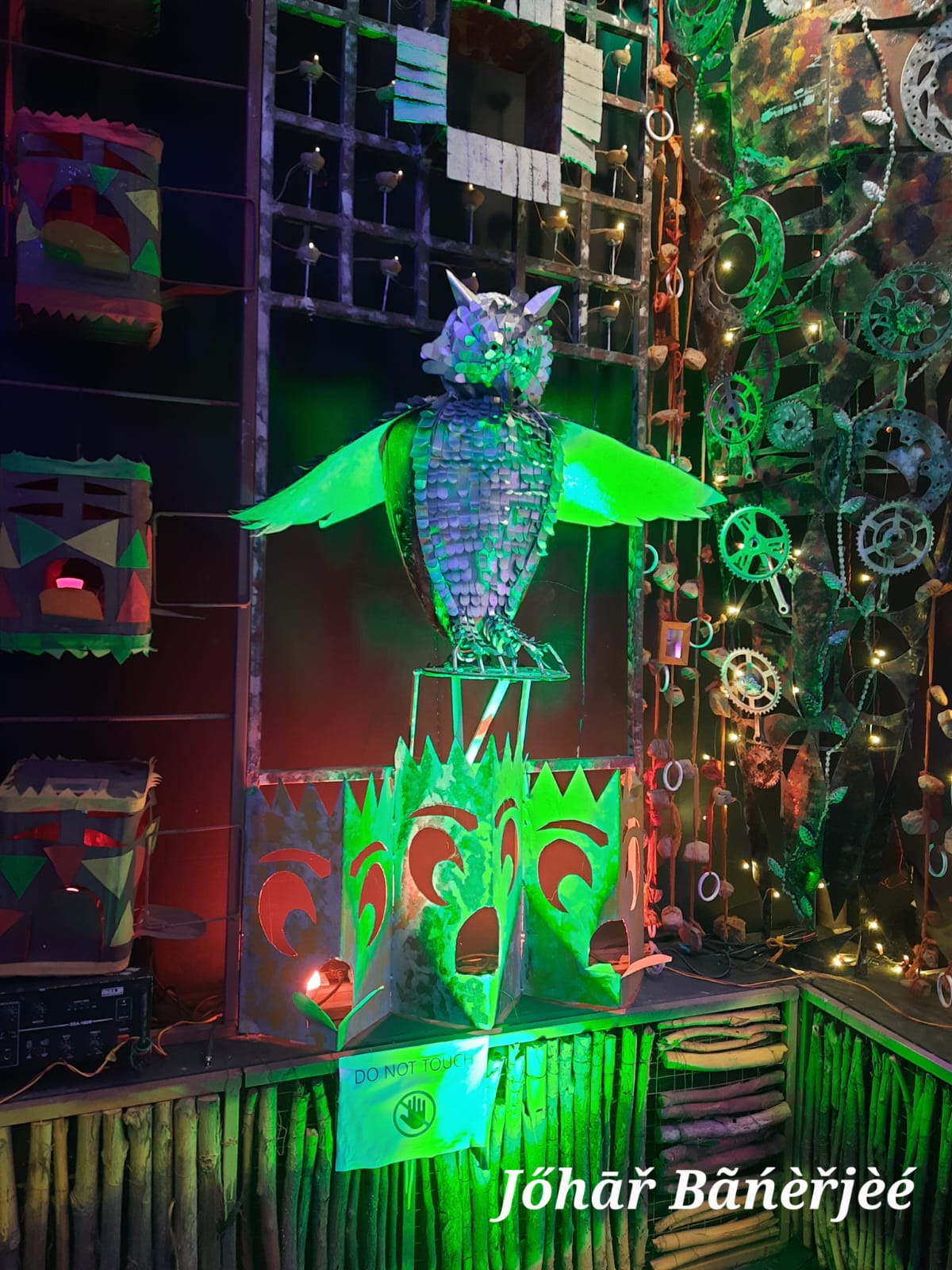 'Pandal A' decorations