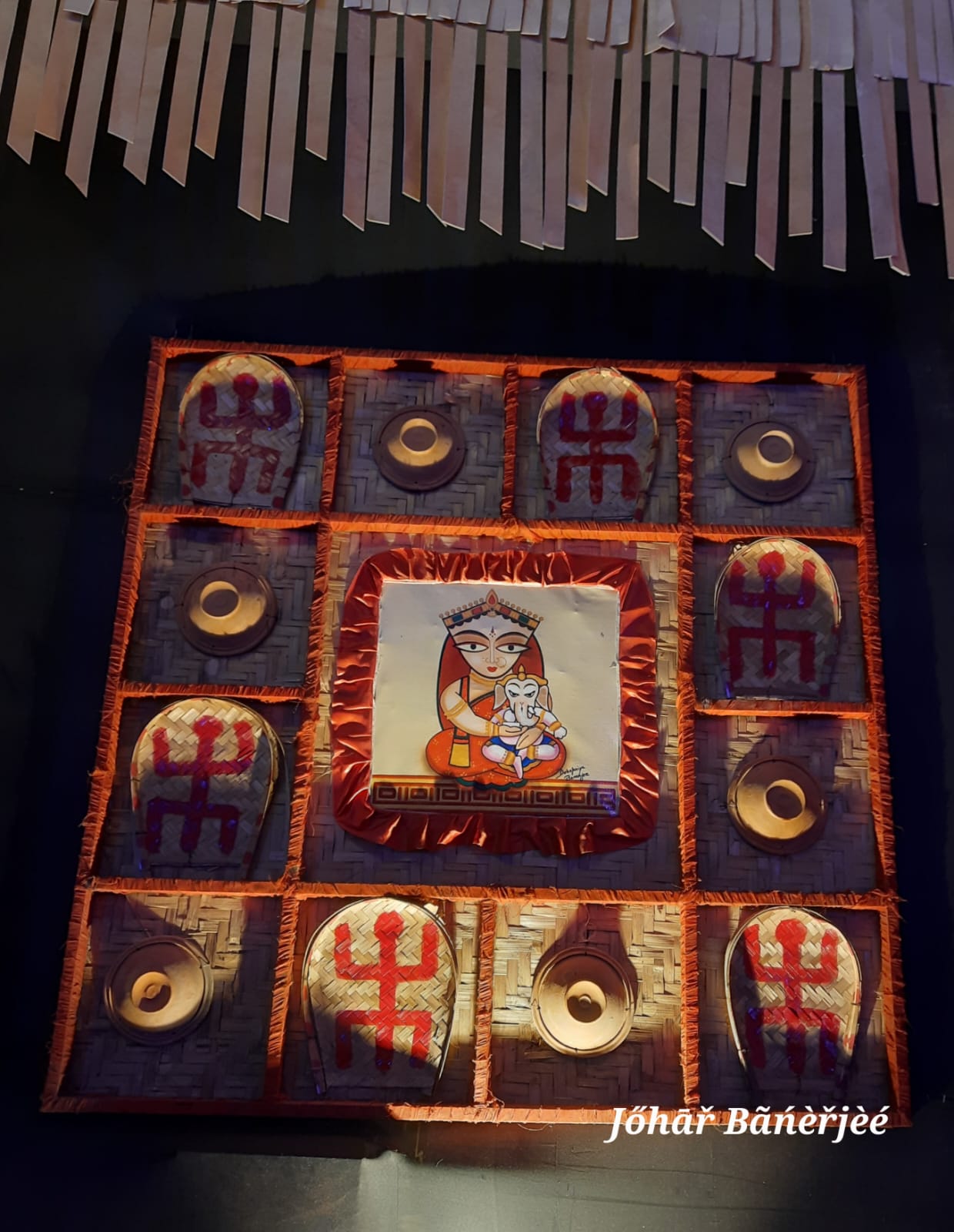 'Pandal A' decorations