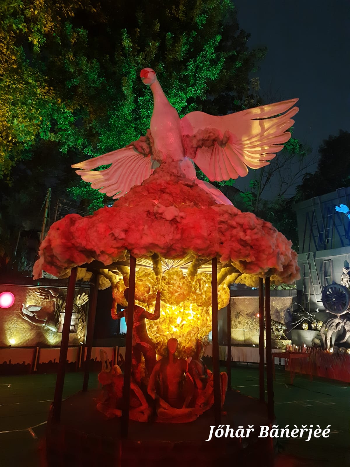 'Pandal B' decoration